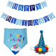 thumbnail image 4 of Kit Decoración Cumpleaños Para Perro Bandana Gorro Globos, 4 of 6