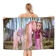thumbnail image 1 of Muñeca American Girl Toalla de playa de secado rápido con diseño temático, regalo para mujeres y niñas, ideal para cumpleaños, fans, amantes de la música, uso en la playa o al aire libre, 78 × 160 cm, 1 of 6