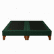 thumbnail image 4 of Cama 2 Plazas Modelo Capitoné Verde Botella, 4 of 8