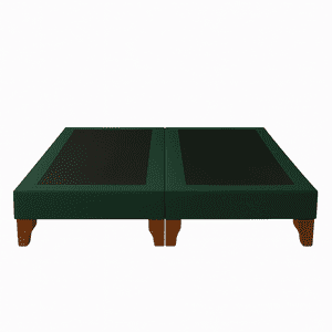Ethan Desing - Base De Cama 2 Plazas Verde Botella
