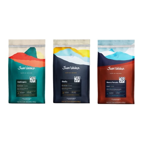 Juan Valdez - Pack Café Molido Antioquia + Huila + Sierra Nevada (283 G)