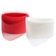 thumbnail image 2 of 2 rollos 25 yardas 6 pulgadas de ancho trenza de crin de poliéster blanco / rojo, 2 of 5