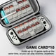 thumbnail image 2 of Funda de transporte rígida y duradera compatible con Nintendo Switch OLED, mandos Joycons y adaptador de CA - Bolsa protectora de viaje y almacenamiento-Gris, 2 of 6
