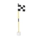 thumbnail image 2 of Golf Putting Green Bandera Y Copa De Agujero Golf Portátil Bandera De Golf Juego De Copa De Agujero Negro Blanco, 2 of 5