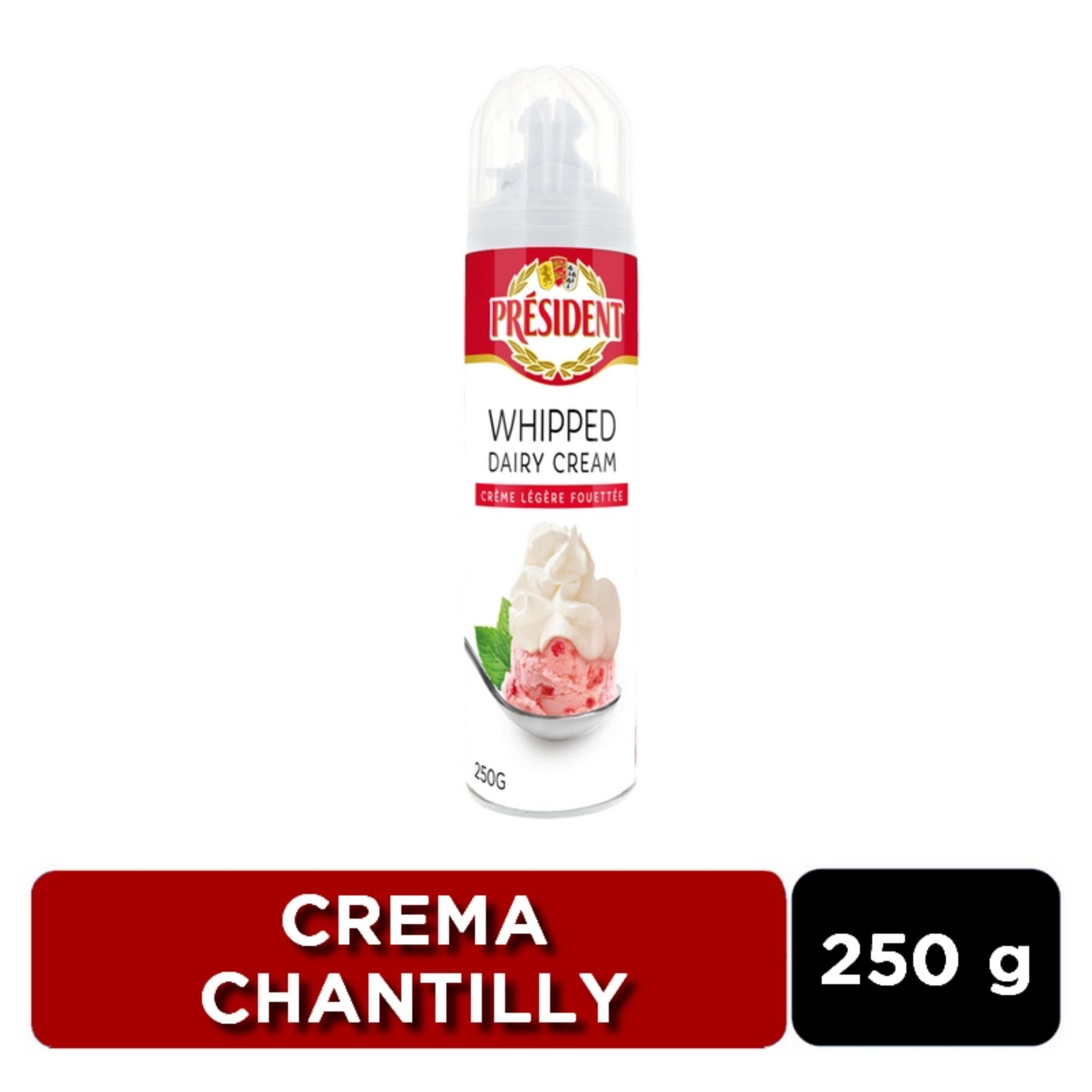 Crema Chantilly Tradicional 250 g Président
