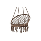 thumbnail image 1 of Silla Colgante Muna Tejida Café Tipo Columpio Decorativa, 1 of 3