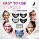 thumbnail image 3 of Kit De Pintura Facial Adis guys Art Supply Twin Palette Con 12 Colores, 3 of 7