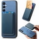 thumbnail image 3 of Funda de Cuero Magnética con Tarjetero para Samsung Galaxy A15 Cubierta Delgada Azul, 3 of 5