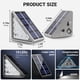 thumbnail image 2 of Luces solares para escalones NIORSUN para exterior, impermeables IP67 (paquete de 12), 2 of 6