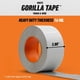 thumbnail image 3 of GORILLA Tape Tough Wide, blanca, 2,88 x 25 yd, 3 of 3