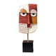 thumbnail image 3 of Resina Artesanía Escultura Abstracta Hogar Estatua Moderna Para Bookace 22x8.5x5cm, 3 of 5