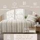 thumbnail image 4 of Juego de sábanas Sleep Philosophy True North Flannel Cotton King, 4 of 7