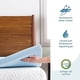 thumbnail image 4 of Cubrecolchón LUCID de espuma viscoelástica ventilada de 3 pulgadas, doble, 4 of 8