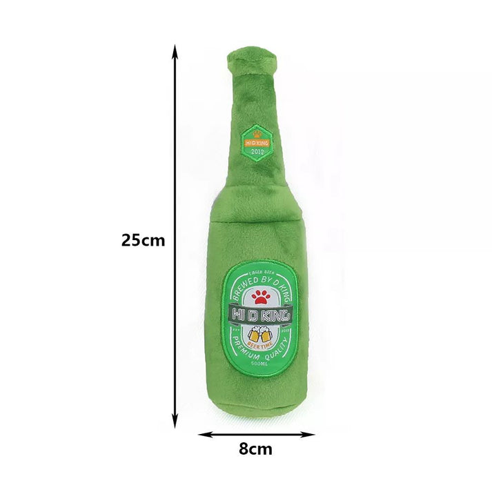 Color Lab - Peluche De Perro Forma De Botella