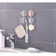 thumbnail image 2 of Gancho Colgador Adhesivo Multifunción Cocina Pieza Baño gris Única, 2 of 7