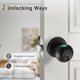 thumbnail image 3 of Cerradura de puerta con huella digital Buoan Smart Biometric Black, 3 of 9