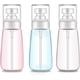 thumbnail image 1 of Botella de spray para viaje, 3 unidades, 100 ml/3 oz, para aceites esenciales, vacía, sin aire, para maquillaje, facial, rellenable, transparente, para cosméticos, cuidado de la piel y perfumes., 1 of 6