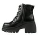thumbnail image 4 of Botin Mujer Plataforma 93 Yassne Negro, 4 of 5