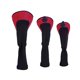 thumbnail image 4 of 3x Malla Golf Wood Head Cover Headcover Protector Manga Accesorios Rojo, 4 of 5