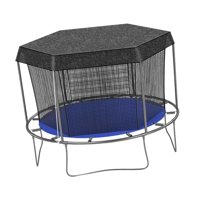 Ioensy - Funda Para Trampolín Que Se Mantiene Fresca, Práctica Y Conveniente Para Jugar En Trampolín Redondo De 14 Pies Para 6 Varillas