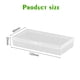 thumbnail image 4 of Caja de almacenamiento transparente rectangular con tapa, caja de polipropileno, caja de embalaje de plástico transparente de 150 mm de largo., 4 of 5