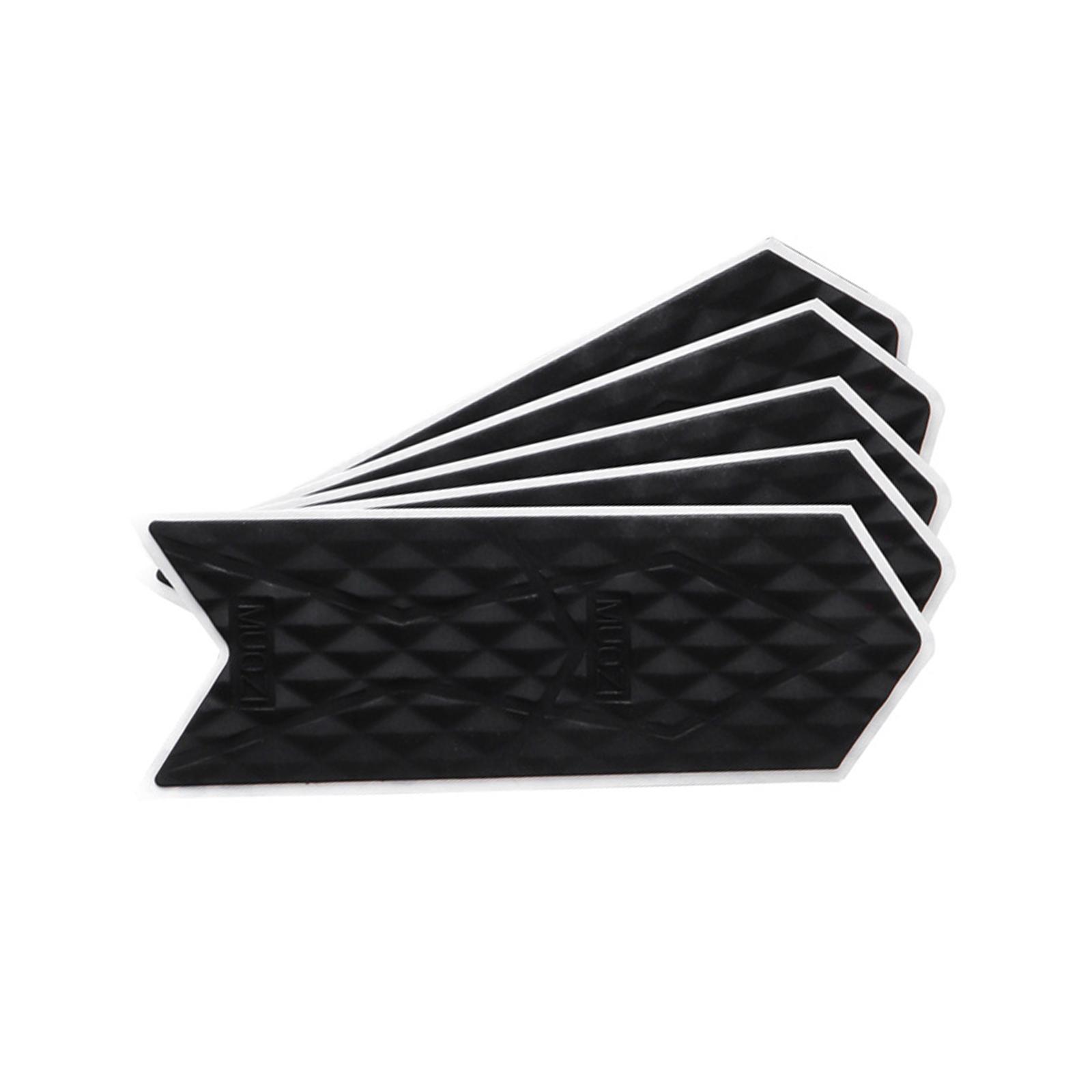 Magideal - 5 Uds De Icicleta Antiarañazos Tirarere De Protección De Icicleta De Protección De Cadena De , S Negro