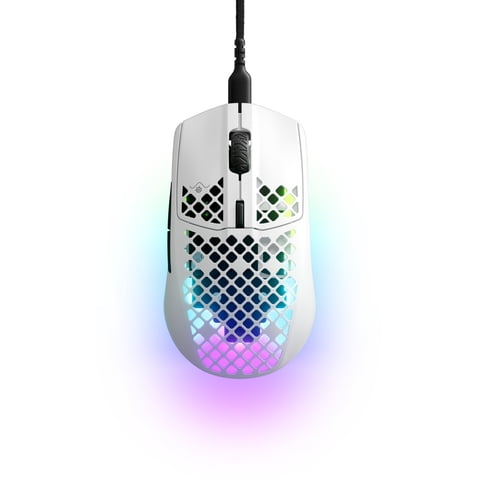 Mouse Gamer Steelseries Aerox 3 Snow Ultraligero Rgb 8500Dpi