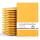 thumbnail image 1 of Paquete de 50 sobres acolchados Bubble Mailer Fuxury Kraft de 10 x 20 cm, 1 of 6