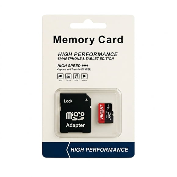 Tarjeta Memoria MicroSD 32 GB incluye Adaptador