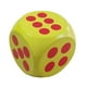 thumbnail image 1 of Dados De Espuma, Cubos De Dados Grandes De 5,9 Pulgadas Para Niños Y Niñas, Regalos Y Suministros Para Fiestas, Amarillo, 1 of 5