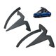 thumbnail image 1 of Emblema yhcdsea para Tesla Model 3 en negro mate, 1 of 6