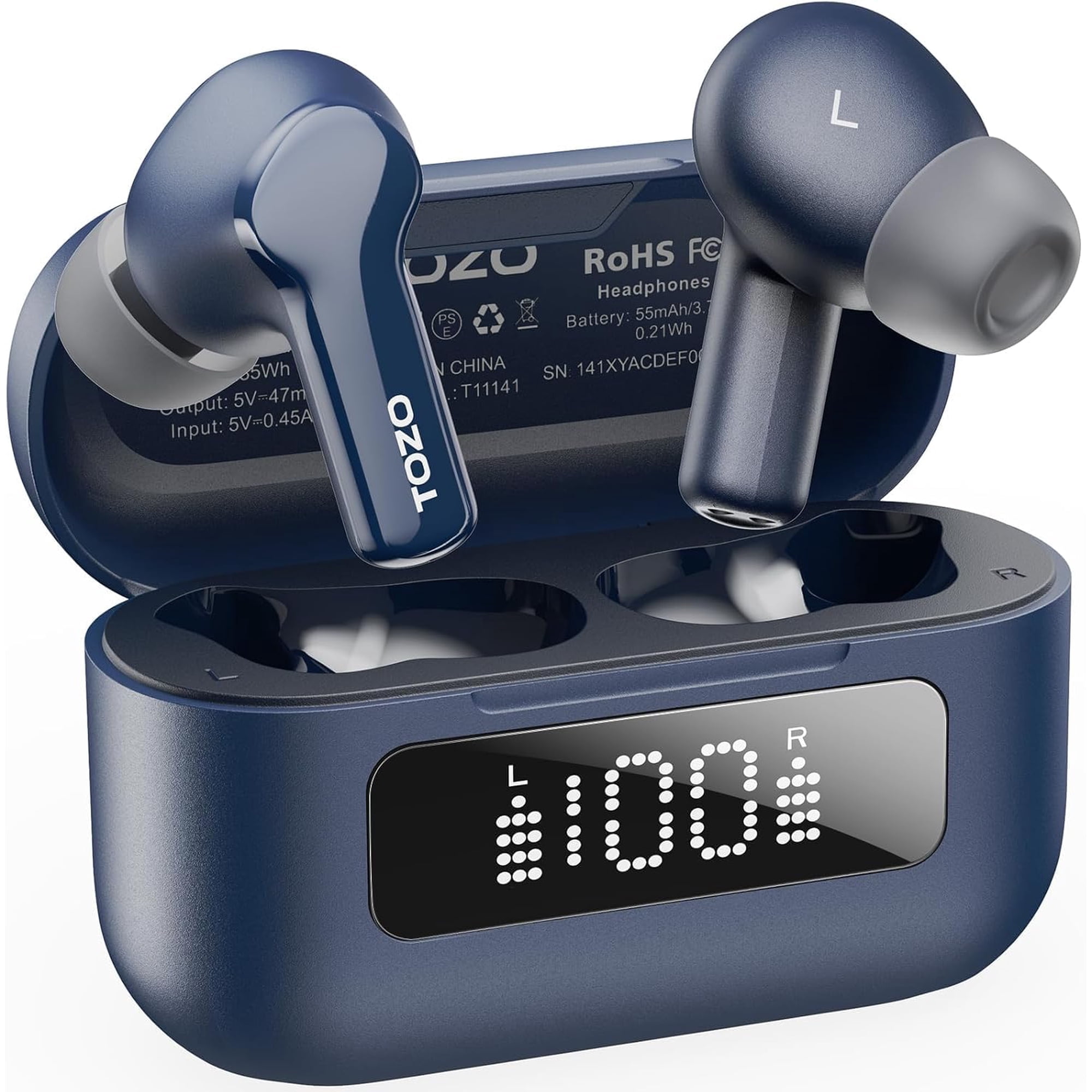 Auriculares Inalámbricos Tozo Hybrid Con Cancelación Activa De Ruido Nc3