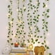 thumbnail image 1 of Guirnalda de luces LED tipo cortina, luces de ratán decorativas para patio al aire libre con forma de enredadera en cascada, 1 of 5