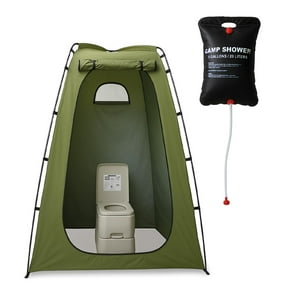 Miglu - Baño Químico Portátil Con Ducha Solar Para Camping