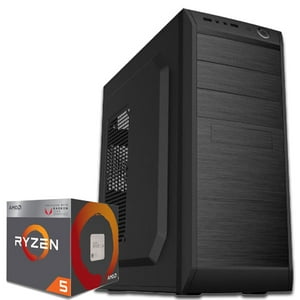 Compuelite - Pc Armado | Amd Ryzen 5 5600G Radeon + A520 + Wifi + 16Gb Ddr4 + Ssd 500Gb