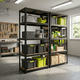 thumbnail image 3 of Estante Rack Métalico 180x90x40 Estanteria Repisa Mdf Klac, 3 of 7
