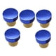 thumbnail image 4 of 5 Piezas Tapón De Vino En Forma De T Tapón De Silicona Tapón De Botella De Corcho Tapa Azul, 4 of 5