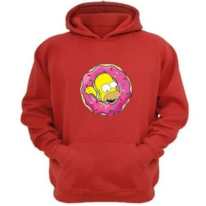 Genérico - Polerón Canguro Familia Amarilla Rojo Talla L Unisex