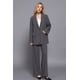 thumbnail image 2 of Blazer Fashnzfab Manga Larga Heather Charcoal, 2 of 5