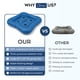 thumbnail image 5 of Mesa de juego flotante inflable GSM Brands impermeable con cartas, 5 of 6