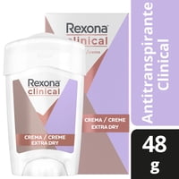 Desodorante En Crema Extra Dry 48G 48 G Rexona Clinical