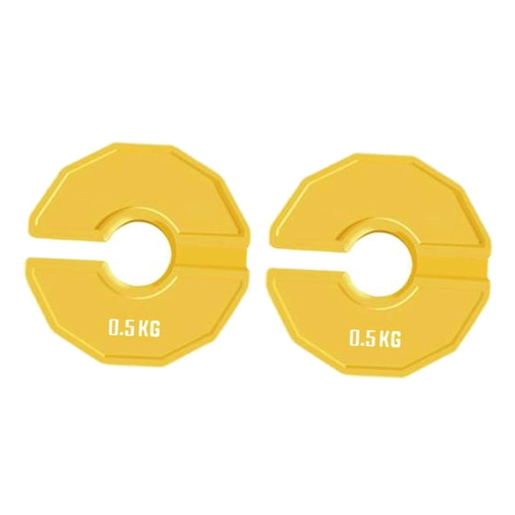 2 discos de pesas con mancuernas, fáciles de transportar, suministros de gimnasio, placa de cambio pequeña para barras estándar y entusiastas del fitn 124 mm
