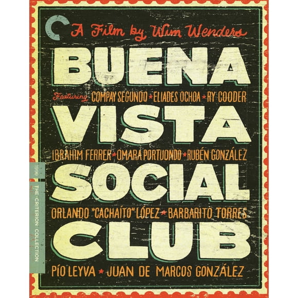 Blu-ray The Criterion Collection Buena Vista Social Club