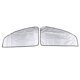 thumbnail image 4 of 1 Par De Cortinas Protectoras Parasol Magnéticas De Doble Cara Para Ventana Oblicua De Coche, 4 of 5