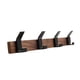 thumbnail image 5 of Gancho de pared para colgar abrigos de pared, gancho de almacenamiento montado en pared Simple portátil, organizador de puerta para bufandas, Hotel, g Cuatro ganchos, 5 of 5
