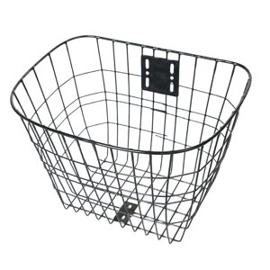 Ioensy - Cesta Para Manillar, Alforja Para Bicicleta, Cesta Delantera Para Bicicleta Escolar, Bicicleta Para Niños, Color Negro