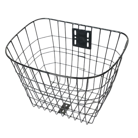 Ioensy - Cesta Para Manillar, Alforja Para Bicicleta, Cesta Delantera Para Bicicleta Escolar, Bicicleta Para Niños, Color Negro