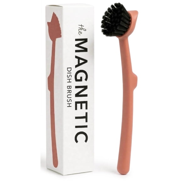 Cepillo para Platos Magnético Earth & Mango Terracota Antirayaduras