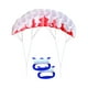 thumbnail image 2 of Entrenador Kite de Potencia Kitesurf Kiteboarding Paracaídas Rojo y Blanco, 2 of 3