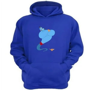 Genérico - Polerón Canguro Genio De La Lámpara Azul Talla M Unisex